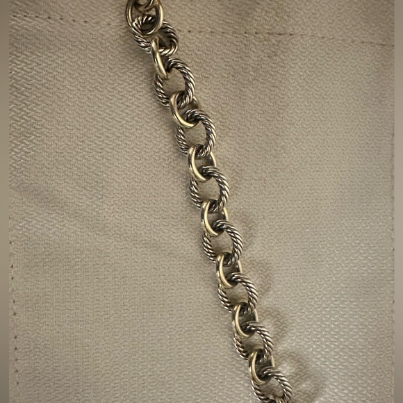 David Yurman Oval link chain Bracelet - Picture 7 of 10